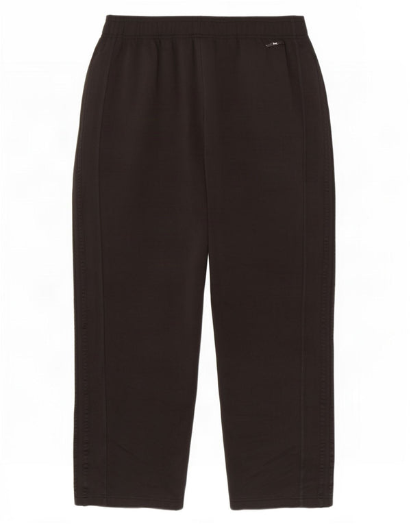 Męskie spodnie dresowe Adidas Climawarm Crop, duże, czarne, poliestrowe