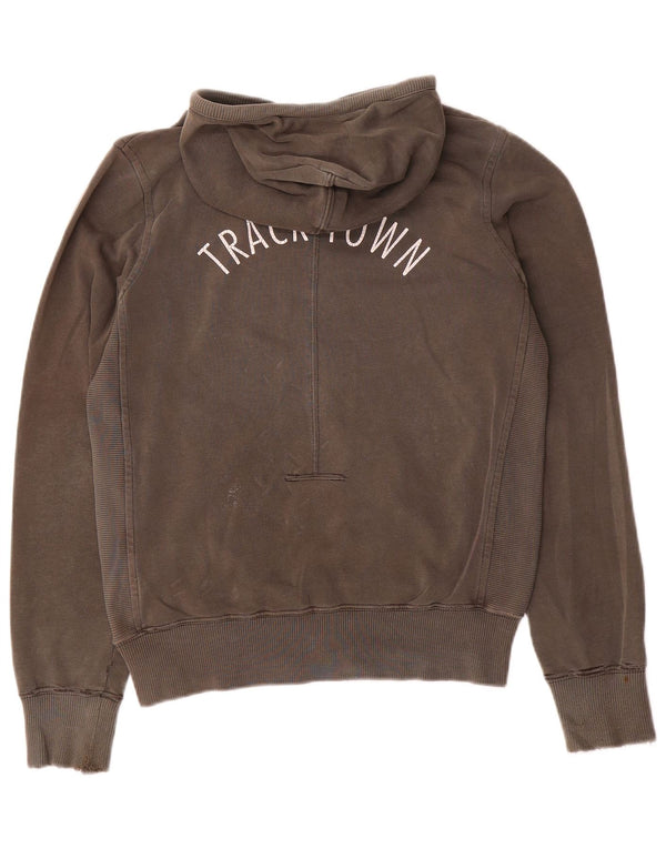 Damska bluza z kapturem Nike z grafiką, UK 10/12, średnia bawełna khaki