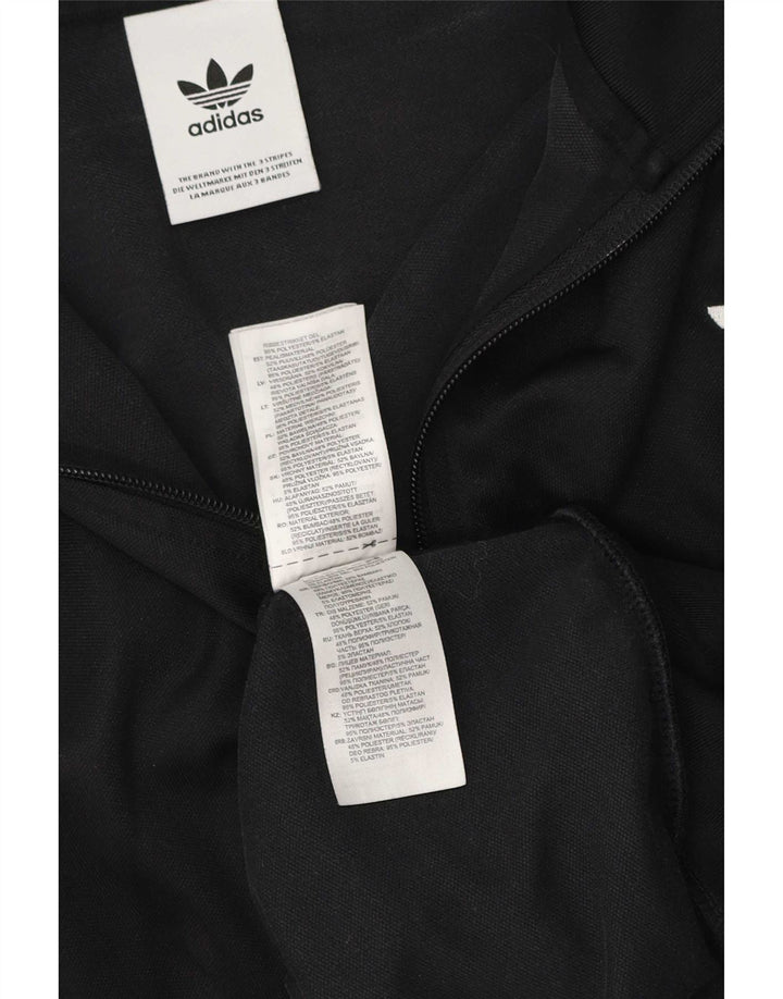 Adidas Męska bluza dresowa Top 2XL Czarny poliester
