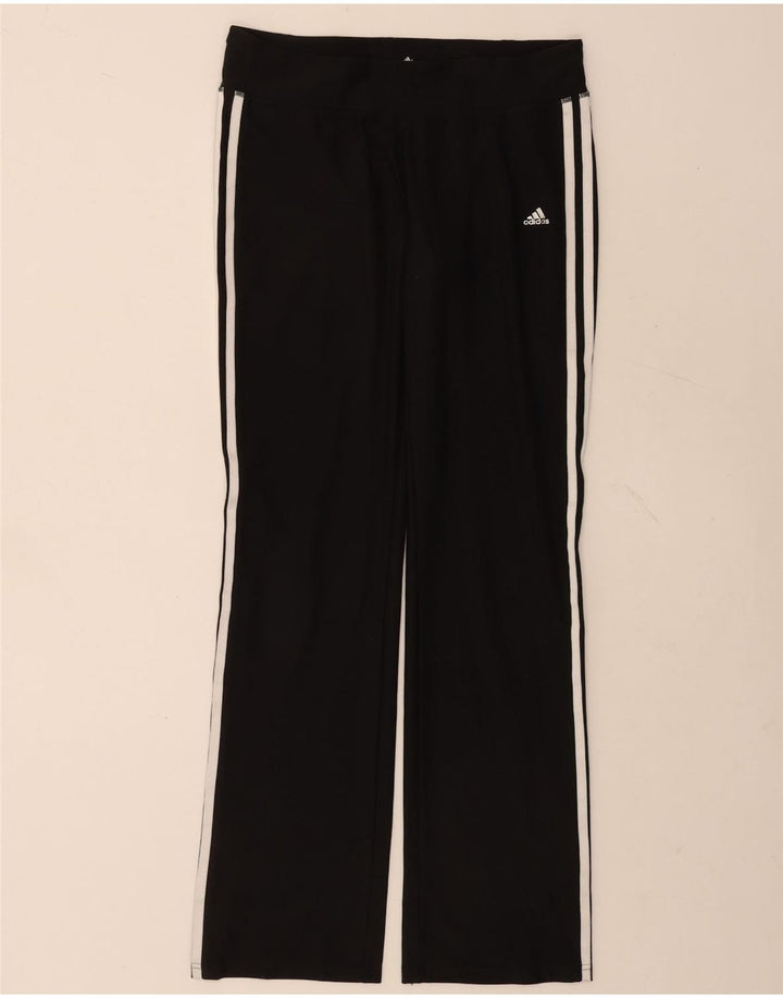 Damskie spodnie dresowe Adidas UK 12/14 Średni czarny poliester