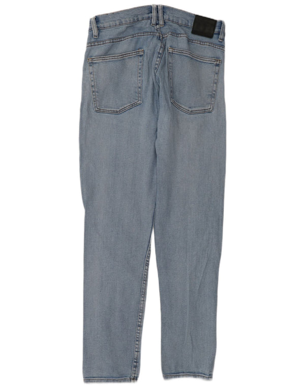 Męskie jeansy slim fit Zara EU 42 Large W32 L32 Niebieskie bawełniane