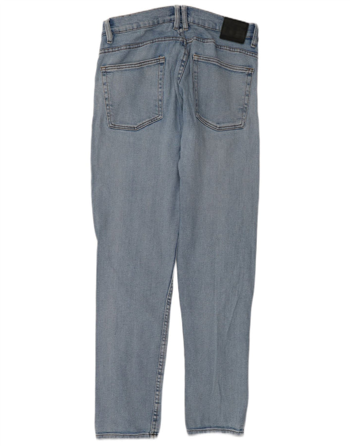 Męskie jeansy slim fit Zara EU 42 Large W32 L32 Niebieskie bawełniane