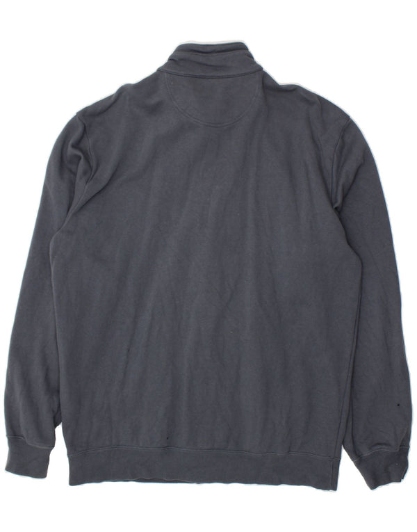 CHAMPION Mens Tracksuit Top Jacket 3XL Navy Blue Cotton