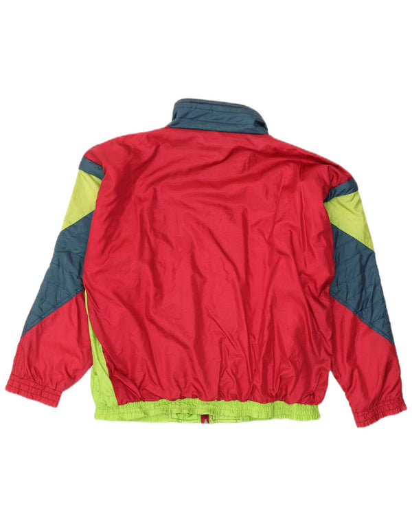 Męska kurtka dresowa BASIC, duża, wielokolorowa, z blokami kolorów