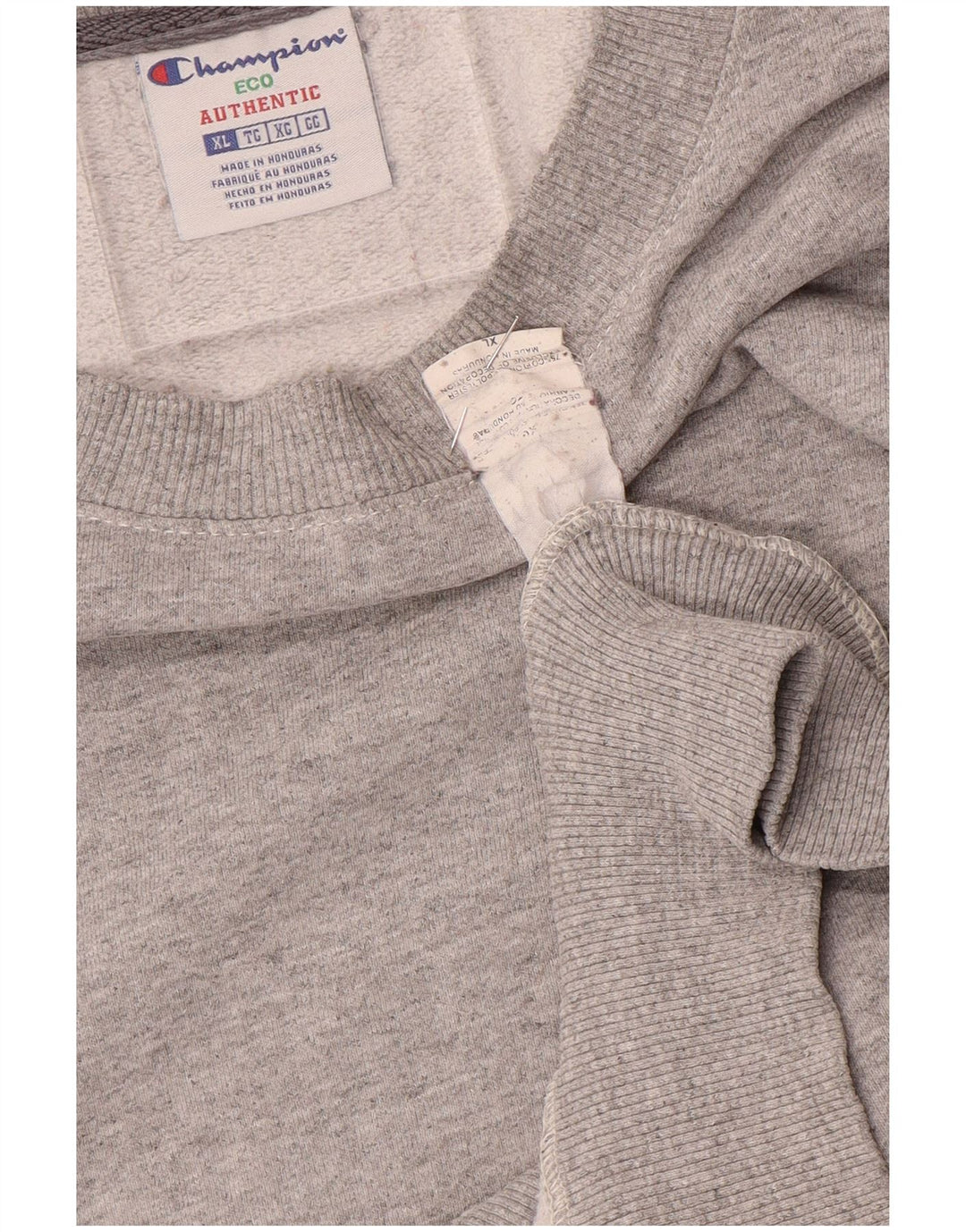 Męski sweter ekologiczny Champion XL, szary
