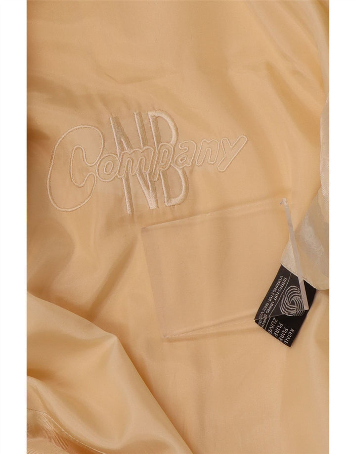 Męska marynarka zapinana na 2 guziki VINTAGE UK 40, duża, żółta wełna