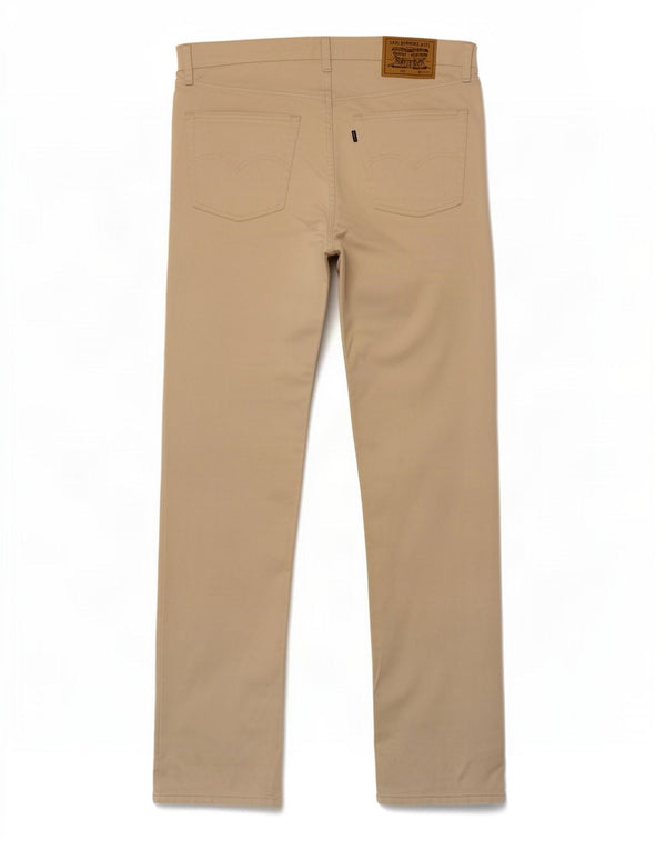 Męskie spodnie Levi's 448 Straight Casual W36 L34 Beżowa bawełna