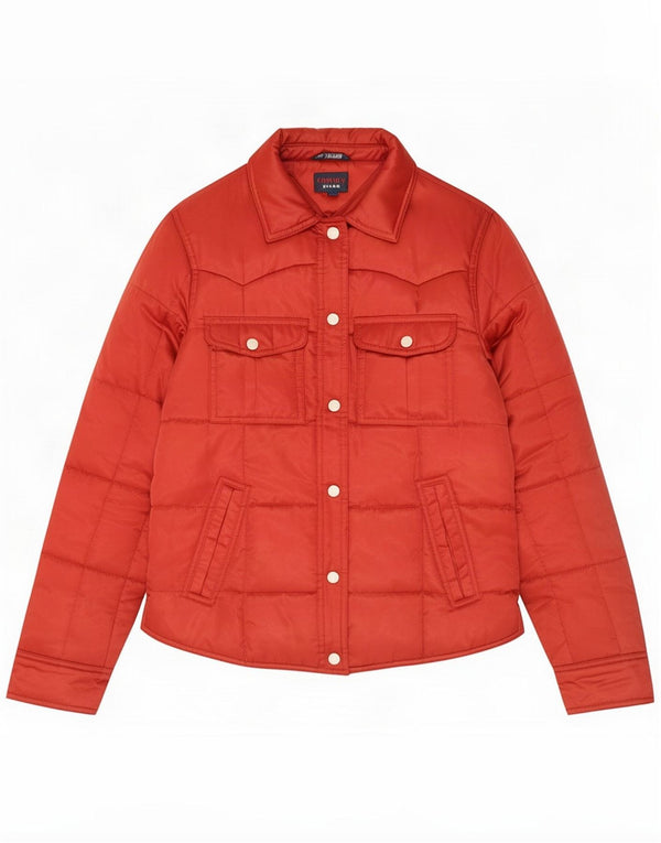 Damska kurtka ocieplana Tommy Hilfiger UK 12 Medium Red Poliester