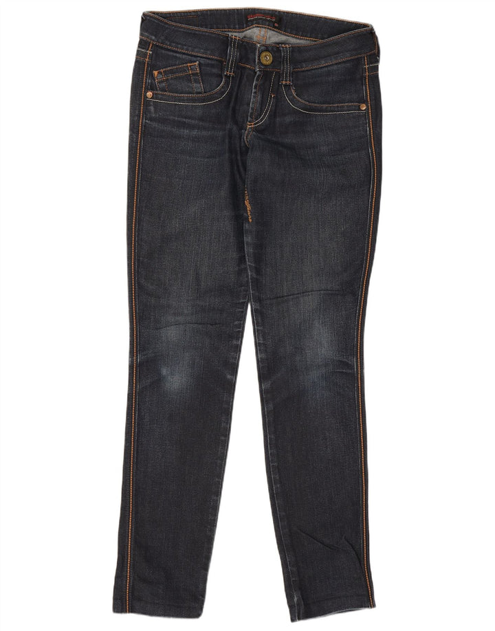 Jeansy damskie Guess W27 L29 Granatowe, bawełniane