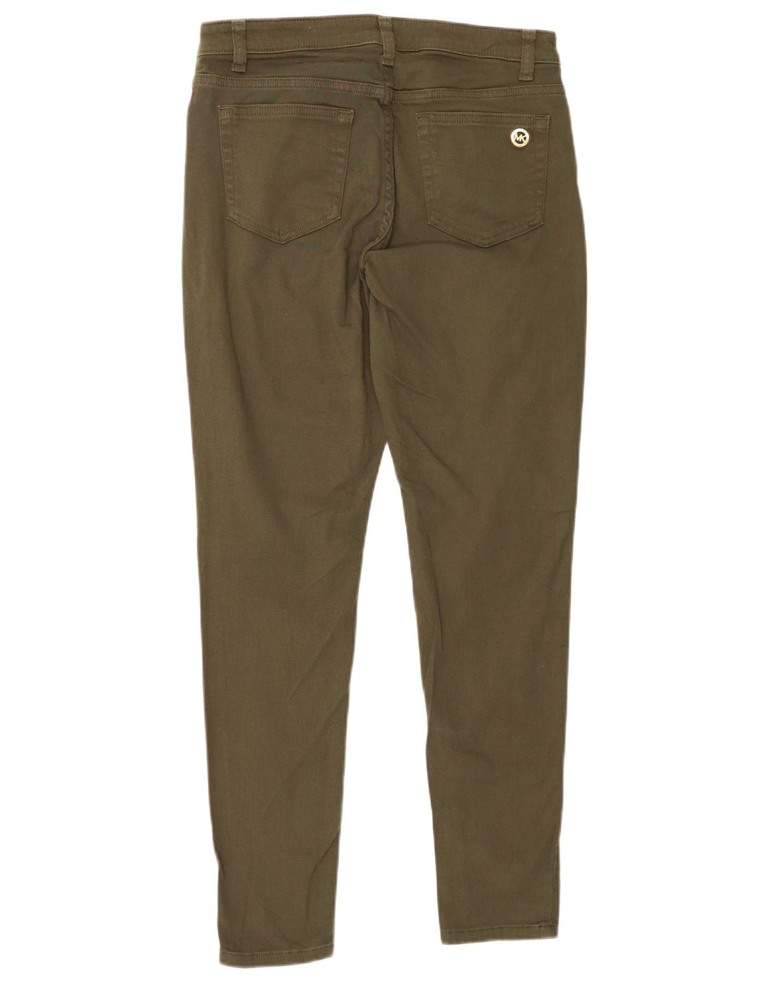 MICHAEL KORS Damskie spodnie typu skinny na co dzień US 8 Medium W28 L29 Khaki