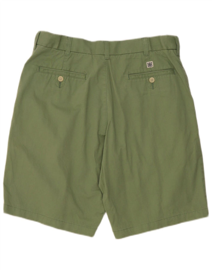 Marks & Spencer Damskie spodenki Chino W34, duże, zielone, bawełniane