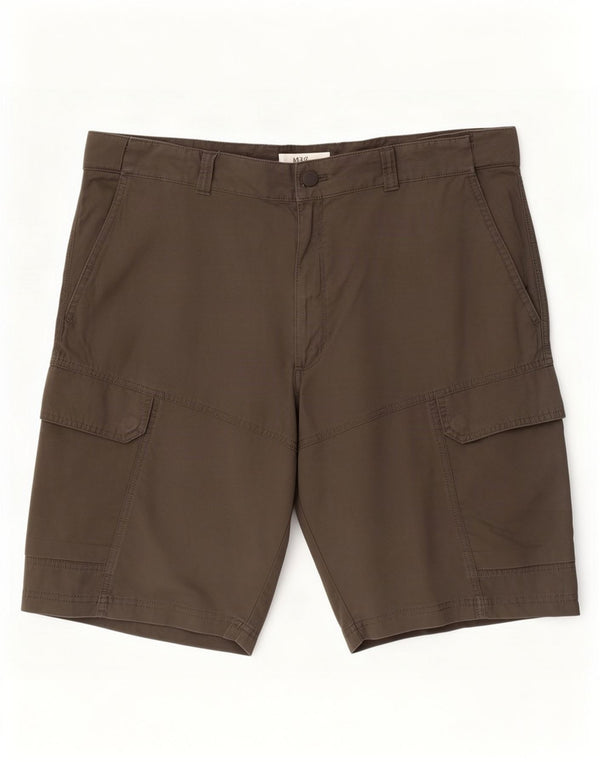 Męskie spodenki cargo Marks & Spencer W40 XL, bawełna khaki