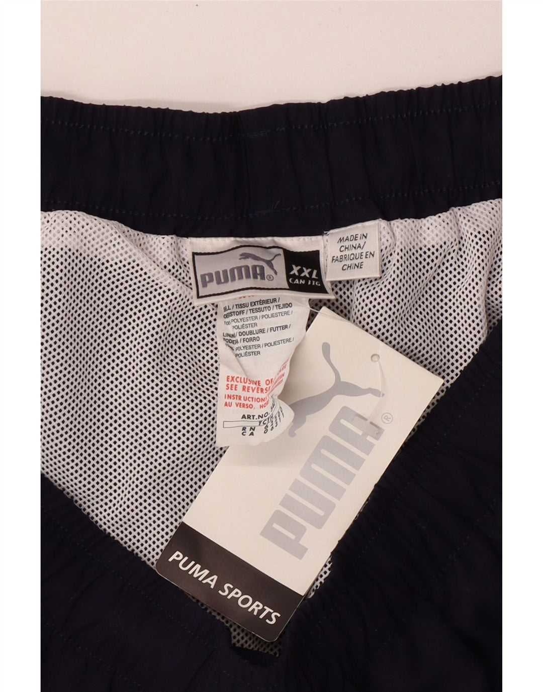 Męskie spodenki sportowe Puma 2XL Granatowy poliester