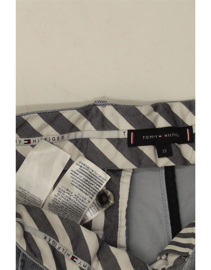 Męskie spodenki Chino Tommy Hilfiger W33 Średnioniebieskie, bawełniane