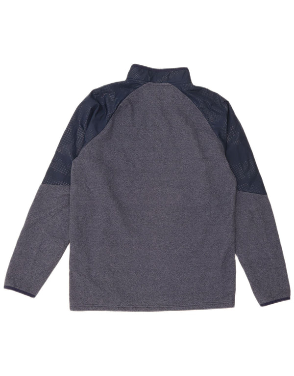 Męski sweter Under Armour Cold Gear, mały, granatowy, z blokami kolorów