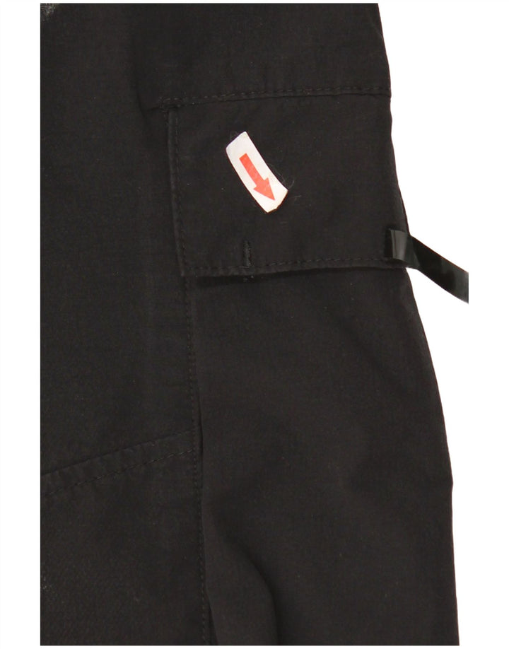 Męskie spodnie cargo Zara Crop, średnie W32 L24, czarne