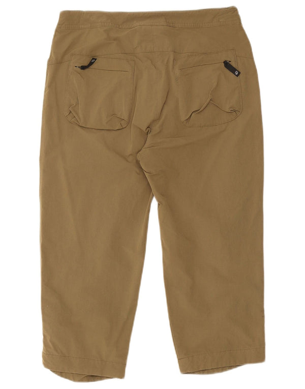 Damskie spodnie turystyczne Jack Wolfskin Capri UK 8/10 Small W28 L18 Khaki