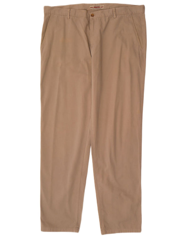 Spodnie Chino męskie Pierre Cardin EU 54 2XL W40 L34 Beżowa bawełna