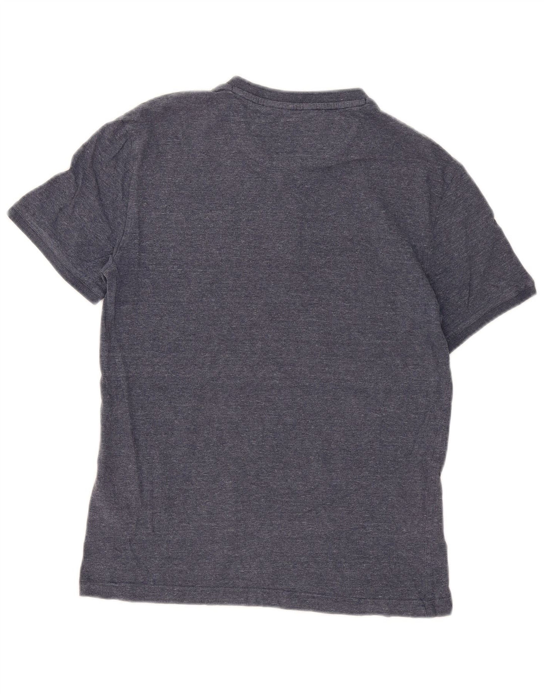 T-shirt męski Superdry, bawełniany, średni niebieski w cętki