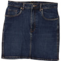 Spódnica mini jeansowa damska Zara, średnia W28, niebieska