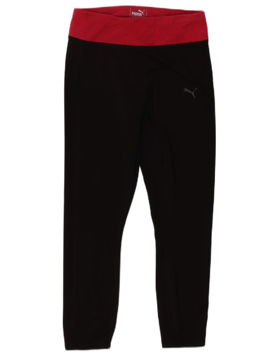 Damskie legginsy Puma UK 8, małe, czarne, z poliestru w blokach kolorów