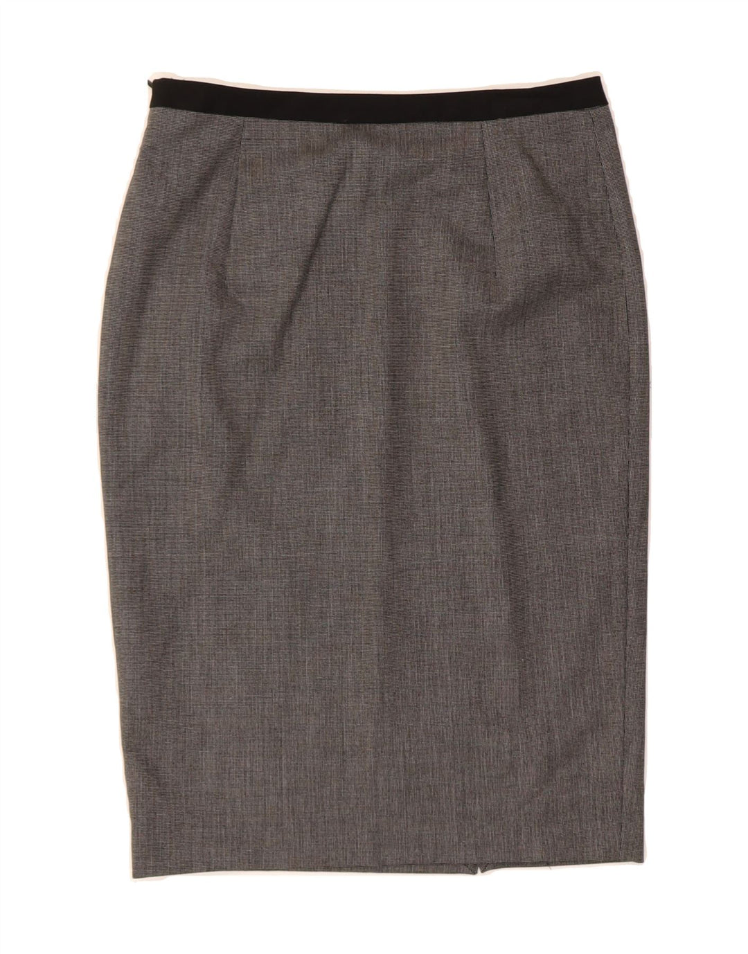 ZARA Womens Pencil Skirt Medium W30  Grey Polyester Vintage Zara and Second-Hand Zara from Messina Hembry 