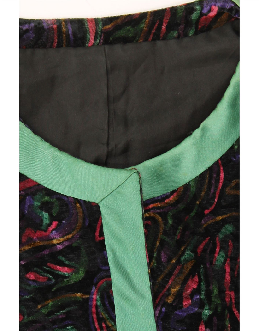 VINTAGE Damski komplet spódnic zapinanych na 1 guzik, UK 12 Medium W32, wielobarwny