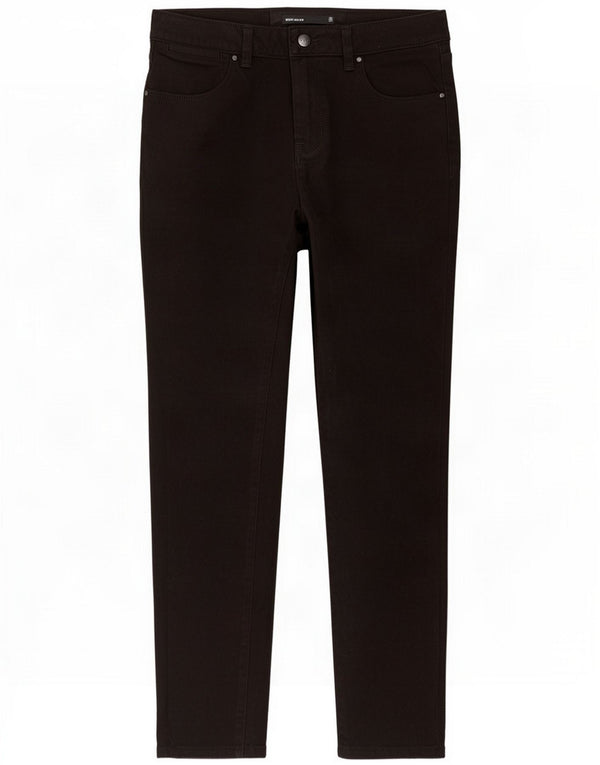 Karen Millen Womens Slim Casual Trousers UK 14 Large W32 L30 Black