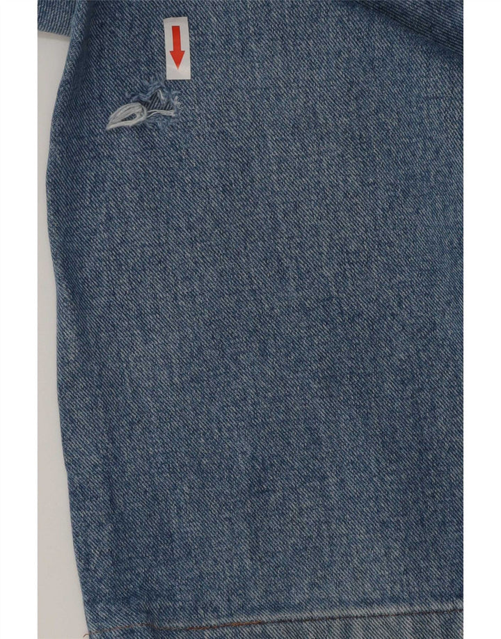 Męskie jeansy Levi's 501 Straight W36 L32 Niebieskie bawełniane