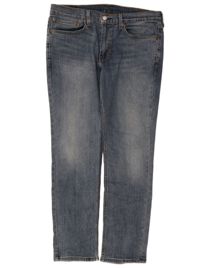 Męskie jeansy Levi's 511 Slim W34 L32 Niebieska bawełna