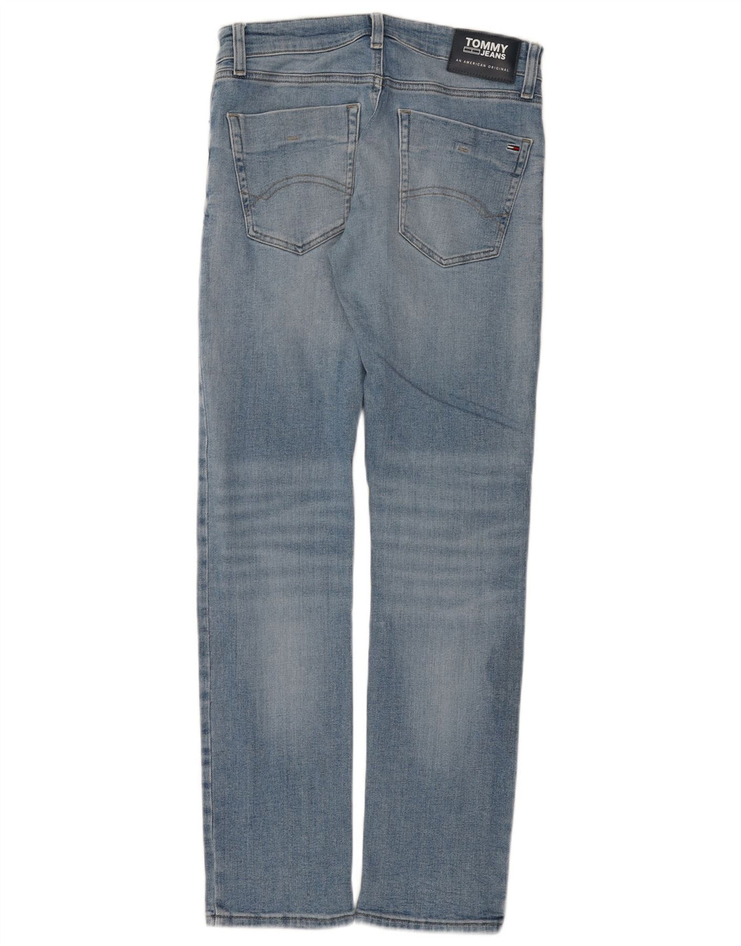 Męskie jeansy slim fit Tommy Hilfiger W30 L32 Niebieskie bawełniane