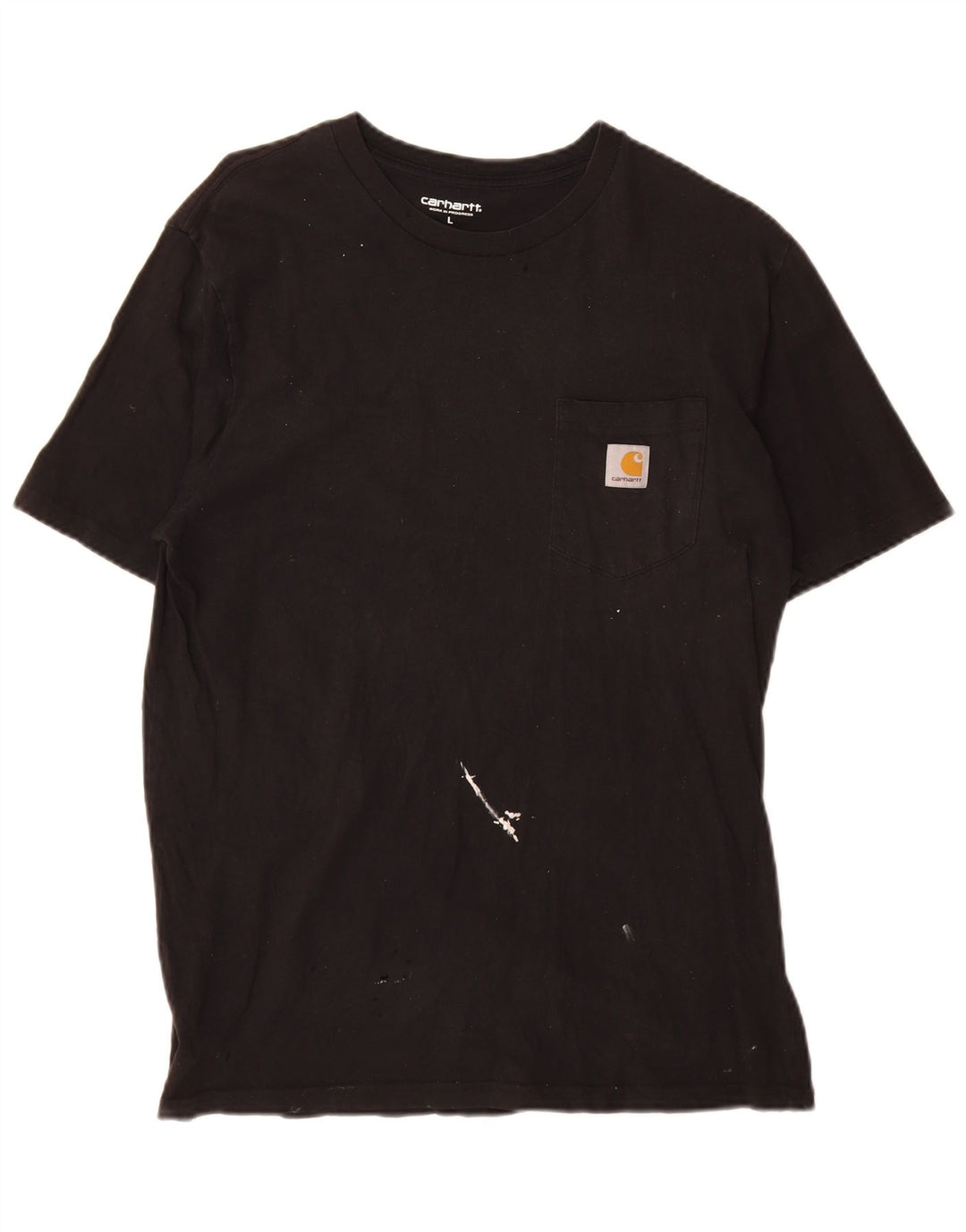 T-shirt męski Carhartt, duży, czarny, bawełniany