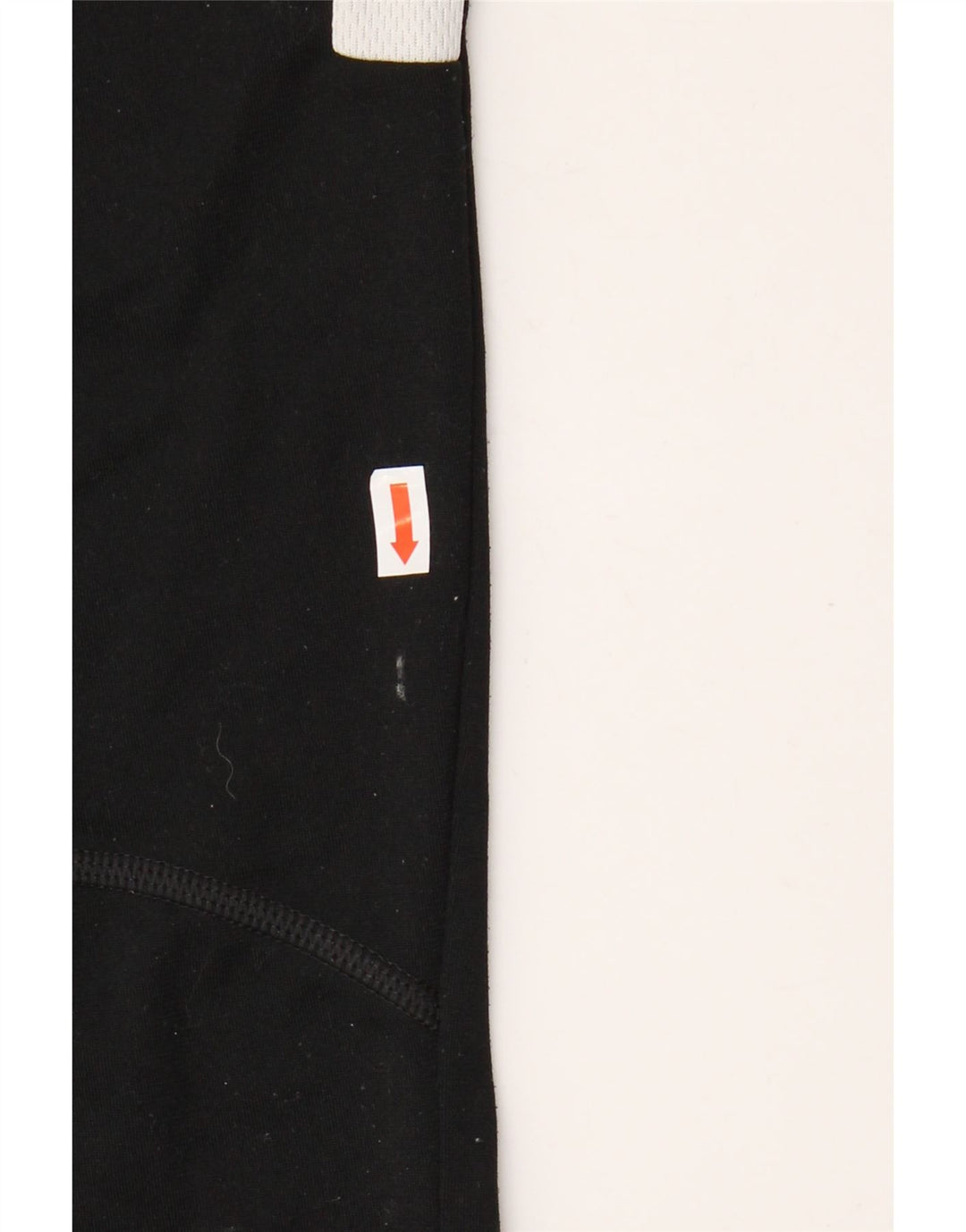 Męskie spodnie dresowe NIKE Dri Fit, mały, czarny poliester z blokami kolorów