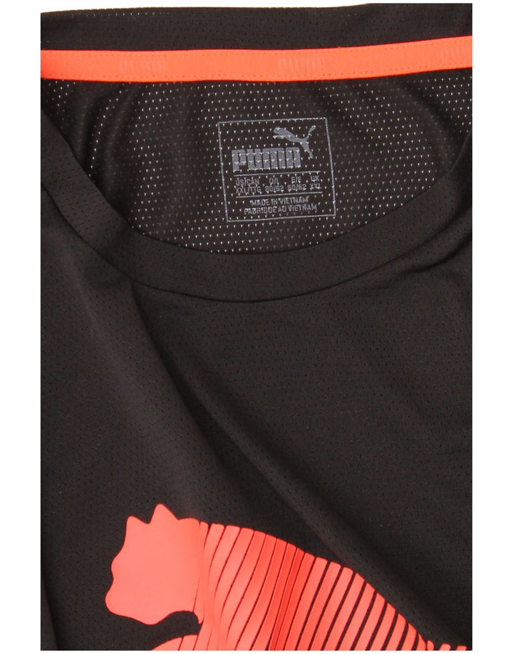 Męska koszulka z grafiką Puma Top 2XL w kolorze czarnym