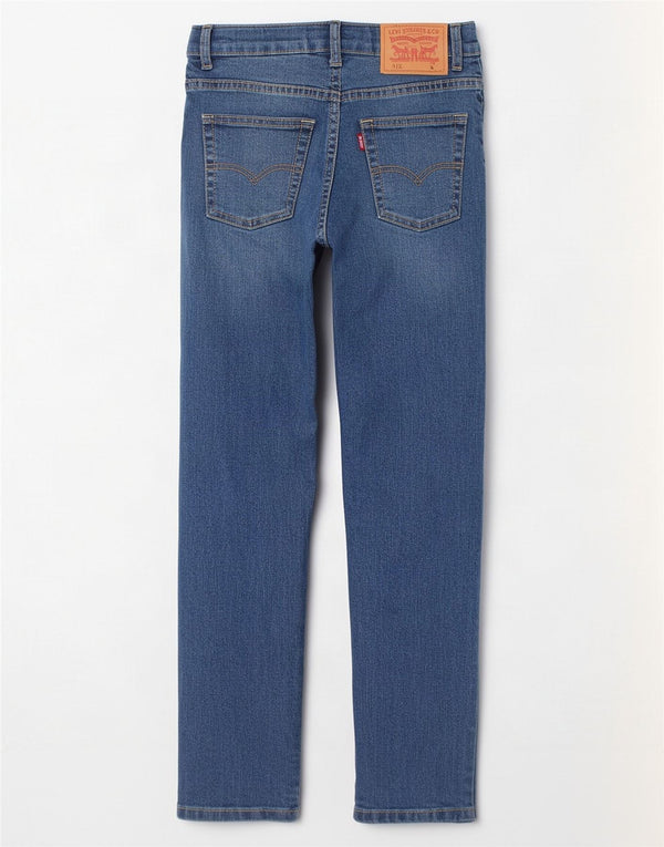 Levi's Boys 511 Slim Jeans 7-8 lat W22 L23 Niebieska bawełna