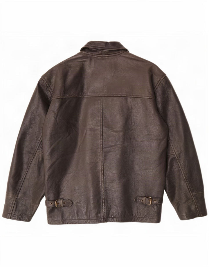 Męska kurtka skórzana Bomb Boogie UK 36 Small Brown