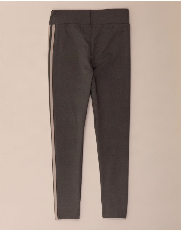 Damskie legginsy Adidas Climalite UK 8/10, małe, szare, poliestrowe
