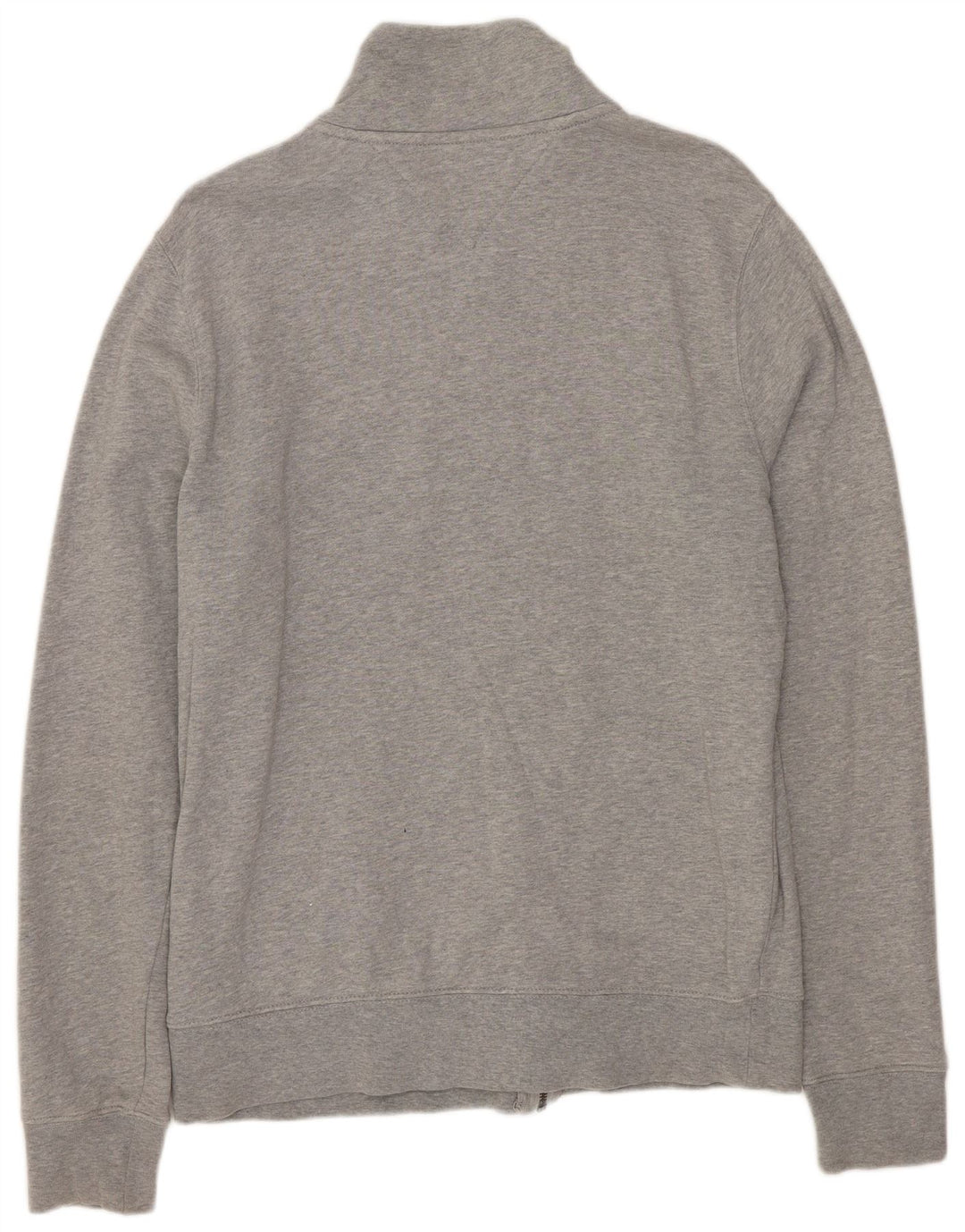 Męska bluza dresowa Tommy Hilfiger z grafiką, średnia szara bawełniana nakrapiana