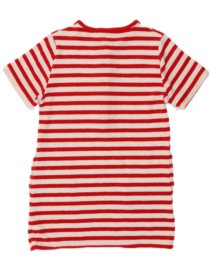 Damska sukienka T-shirt Triumph IT 42, bawełniana w średnie czerwone paski