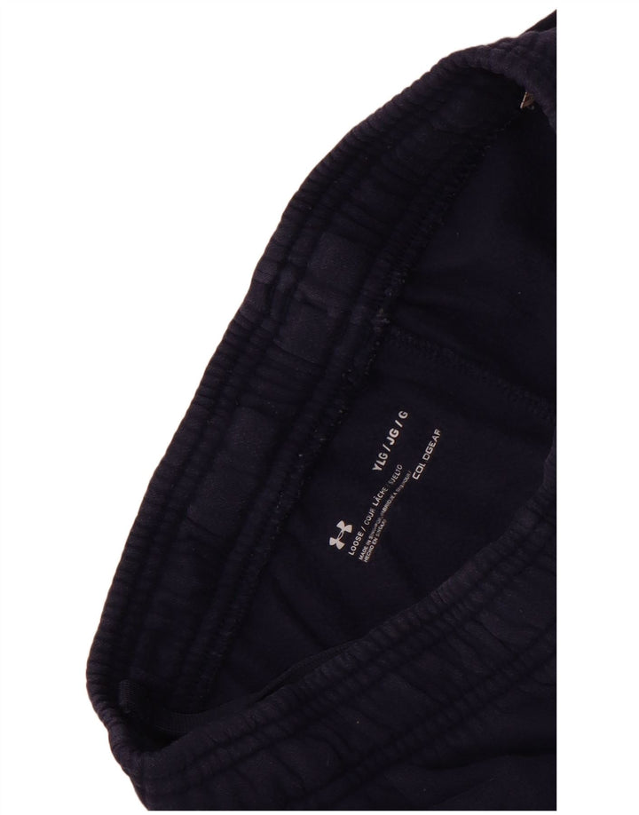 Spodnie dresowe chłopięce Under Armour Cold Gear, duże, 11-12 lat, granatowe