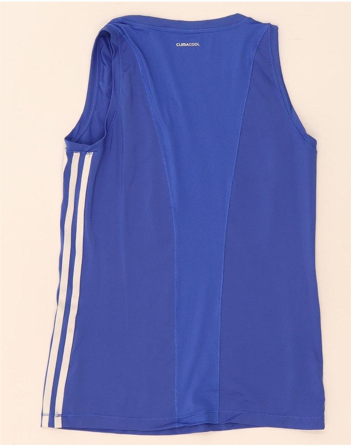 Adidas Damska Kamizelka Climacool Top UK 8/10 Mały Niebieski