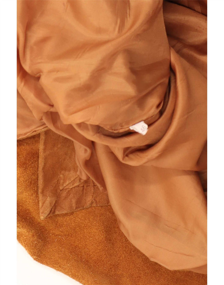 Vintage męska zamszowa kurtka IT 46 Small Beige