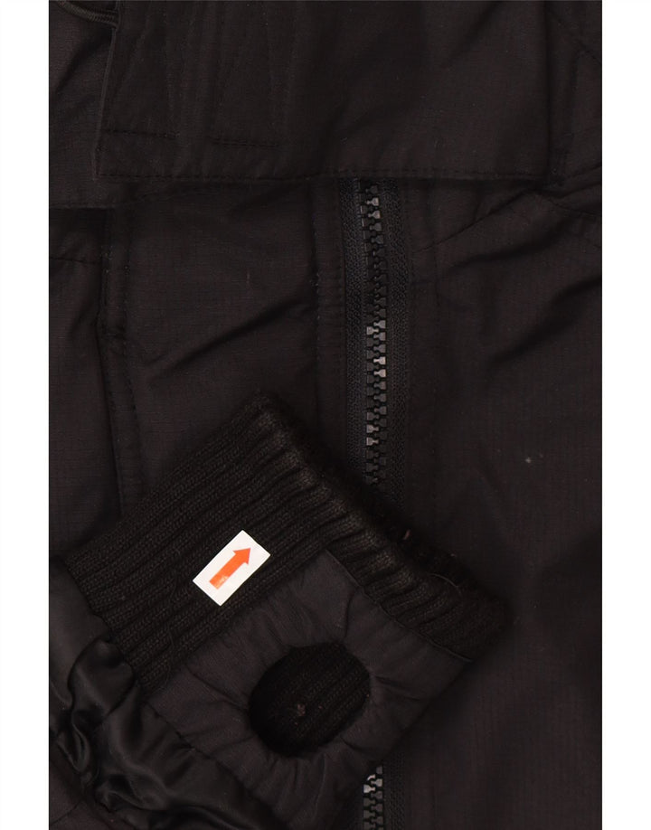 Damska kurtka wiatrówka SUPERDRY o luźnym kroju z kapturem UK 10, mała czarna