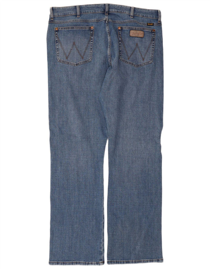 Męskie jeansy Wrangler Texas Straight W38 L32 Niebieskie