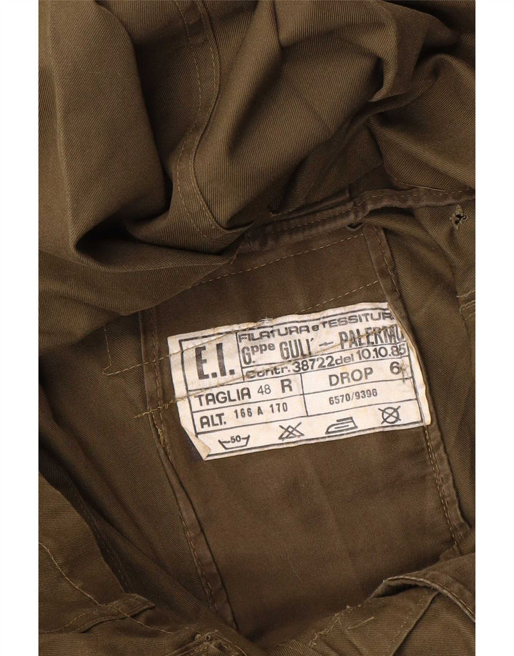 Męska kurtka wojskowa Vintage IT 48 Medium Khaki