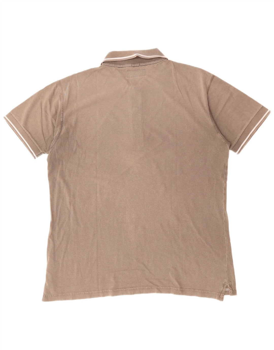 Męska koszulka polo MARLBORO CLASSICS, duża, brązowa, bawełniana