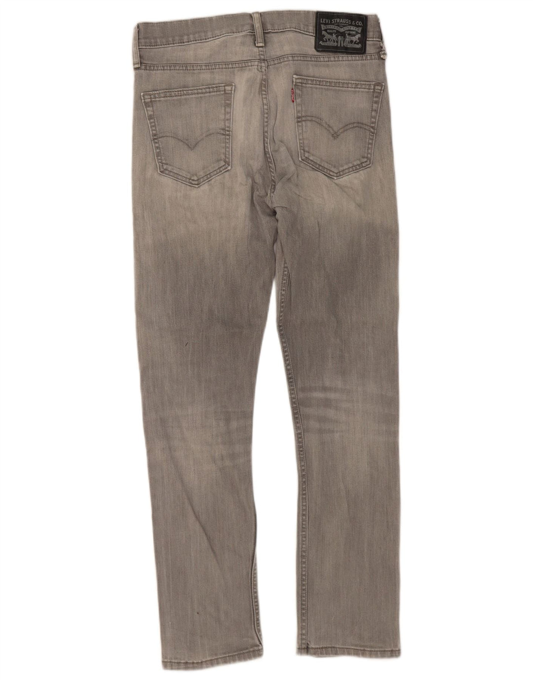 Męskie jeansy Levi's Slim W30 L30 Szara bawełna