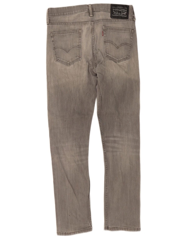 Męskie jeansy Levi's Slim W30 L30 Szara bawełna