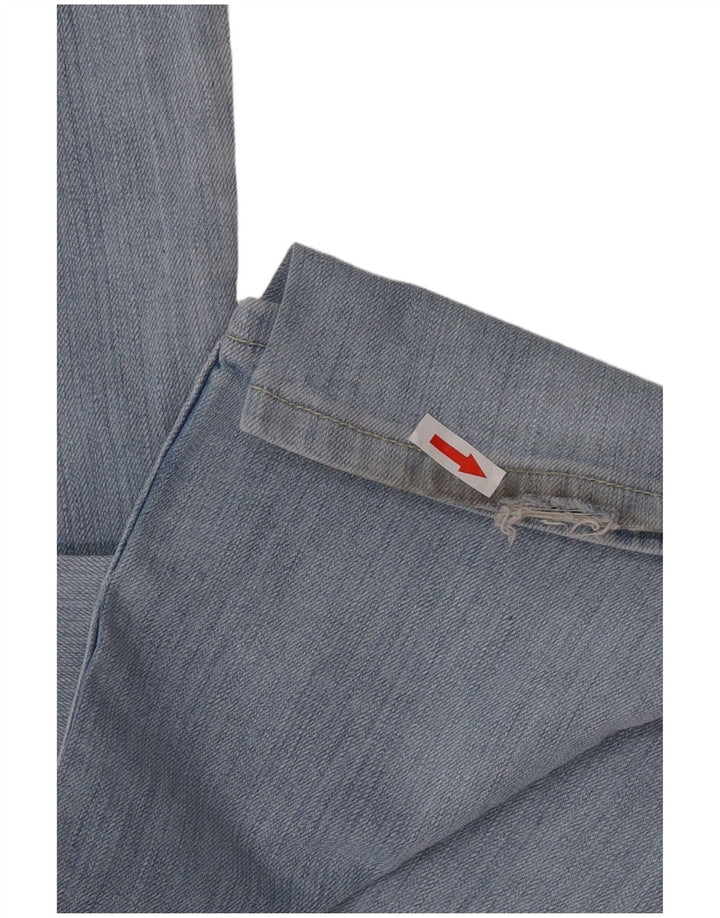 Damskie jeansy Lee Cameron Straight W32 L33 Niebieskie bawełniane