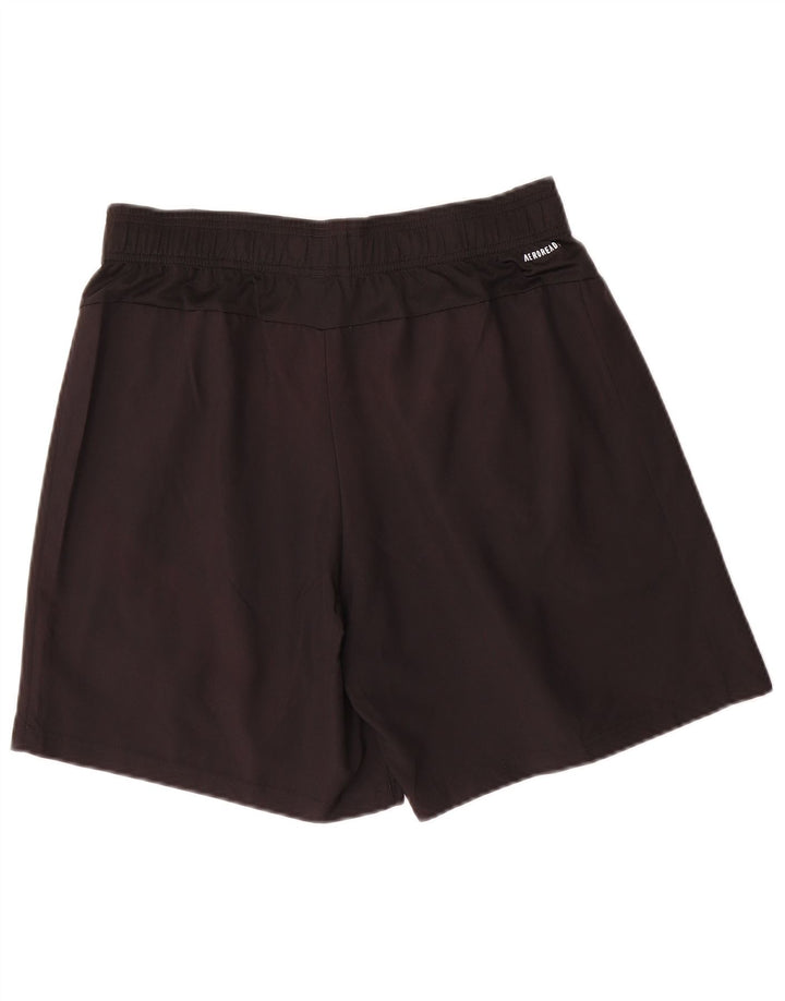 Męskie spodenki sportowe Adidas Aeroready, duże, czarne, poliestrowe